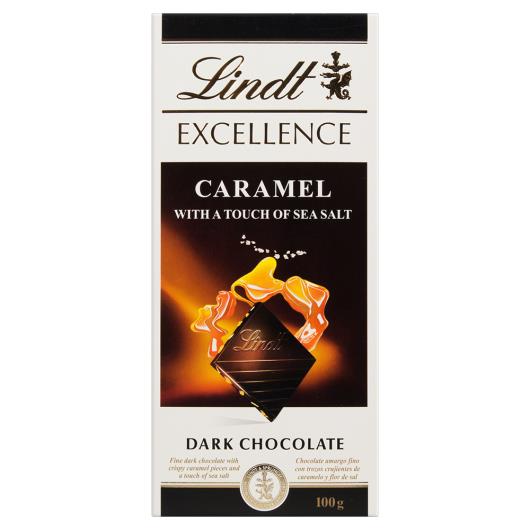 Chocolate caramelo salgado Excelence Lindt 100 g - Imagem em destaque