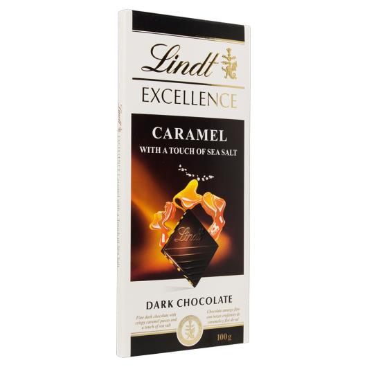 Chocolate caramelo salgado Excelence Lindt 100 g - Imagem em destaque