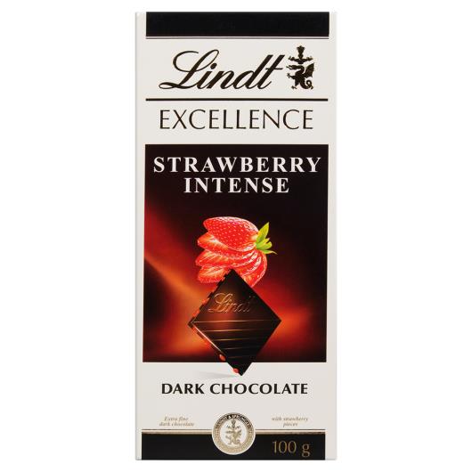 Chocolate intense strawberry Excelence Lindt 100g - Imagem em destaque