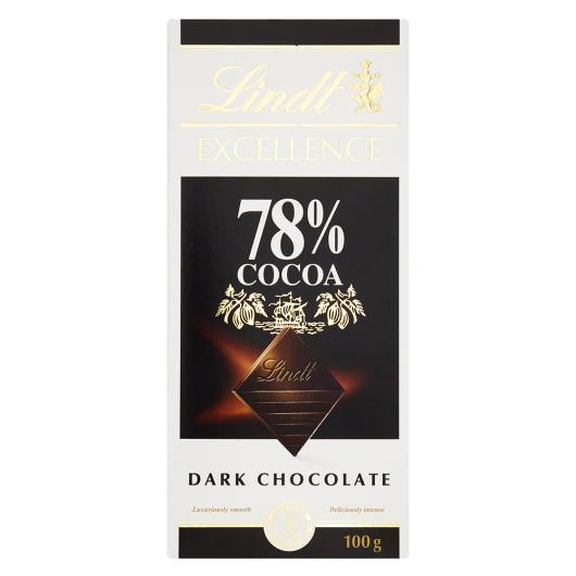 Chocolate 78% cacau Excelence Lindt 100g - Imagem em destaque