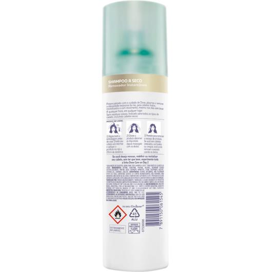 Shampoo Care On Day2 a seco Dove 75ml - Imagem em destaque