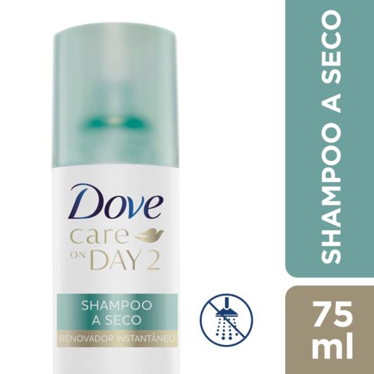 Shampoo Care On Day2 a seco Dove 75ml - Imagem em destaque