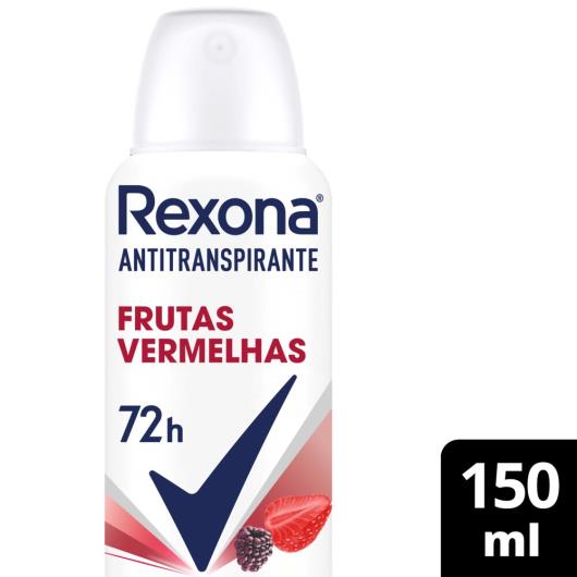 Desodorante Antitranspirante Aerosol Rexona Frutas Vermelhas 72 horas 150ml - Imagem em destaque