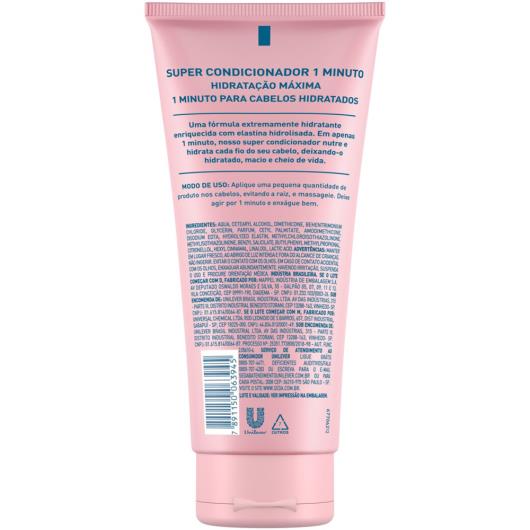 Super Condicionador Seda 1 Minuto Hidratação Máxima 170 ML - Imagem em destaque