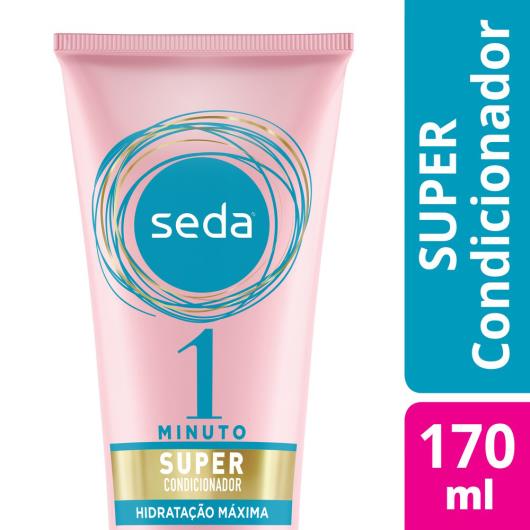 Super Condicionador Seda 1 Minuto Hidratação Máxima 170 ML - Imagem em destaque