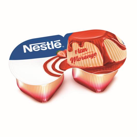 Flan Nestlé Morango 200g - Imagem em destaque