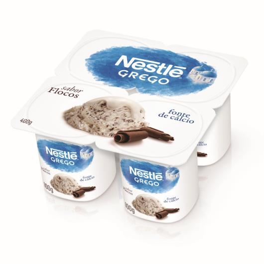 Iogurte Grego Nestlé Flocos 400g - Imagem em destaque