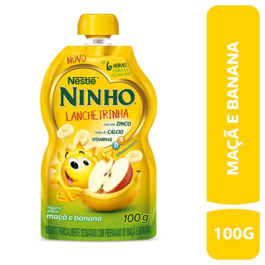 Iogurte Ninho Maçã e Banana 100g - Imagem em destaque