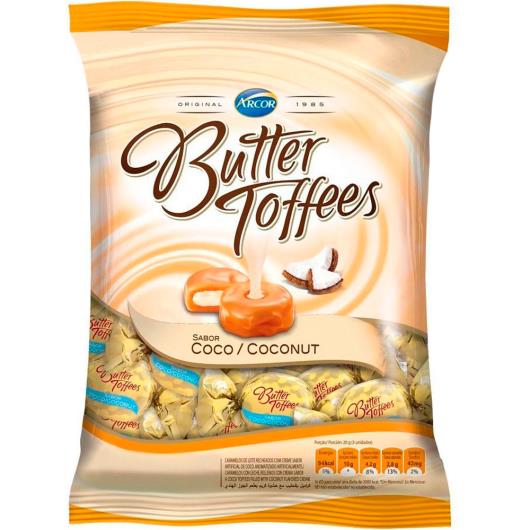 Bala Butter Toffees Coco 100 g - Imagem em destaque