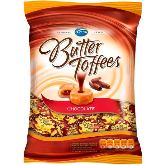 Bala Butter Toffees Chocolate 100 g - Imagem em destaque