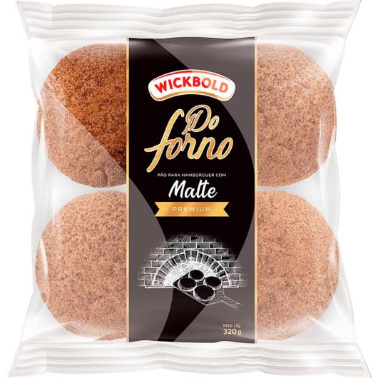 Pão Wickbold Hambúrguer do Forno Malte 320g - Imagem em destaque