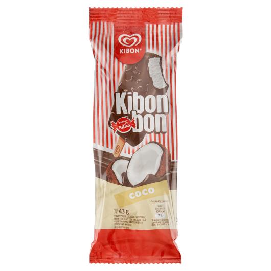 Sorvete Coco Kibon Kibonbon Pacote 43g - Imagem em destaque