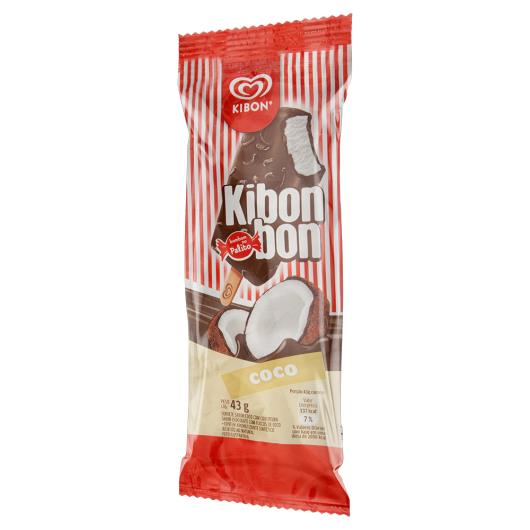 Sorvete Coco Kibon Kibonbon Pacote 43g - Imagem em destaque