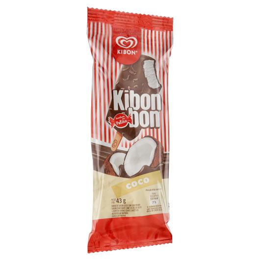 Sorvete Coco Kibon Kibonbon Pacote 43g - Imagem em destaque