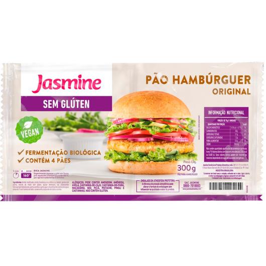 Pão Jasmine Hambúrguer Original s/Glúten 300 g - Imagem em destaque