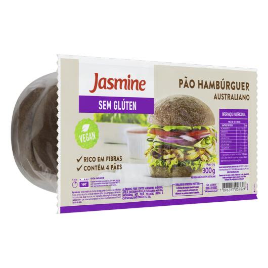 Pão para Hambúrguer Australiano sem Glúten Jasmine Pacote 300g - Imagem em destaque