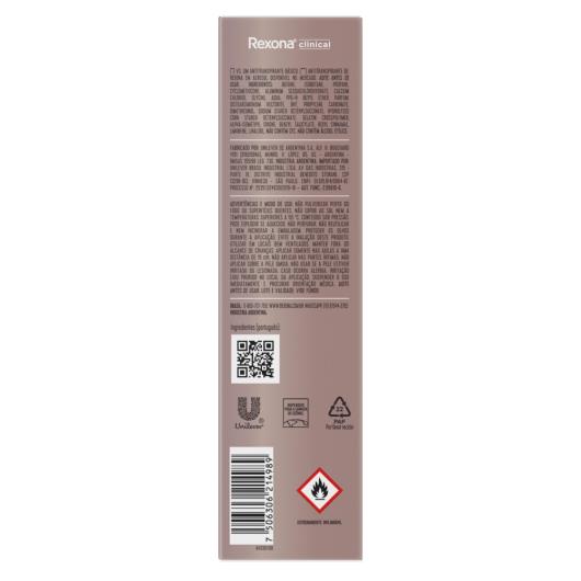 Antitranspirante Aerosol Rexona Clinical Classic 150ml - Imagem em destaque