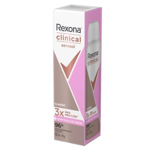 Antitranspirante Aerosol Rexona Clinical Classic 150ml - Imagem em destaque