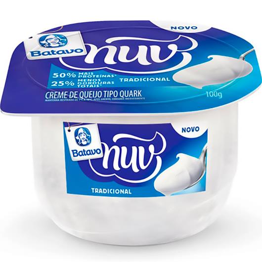 Creme de Queijo tipo Quark Batavo Nuv Tradicional 100g - Imagem em destaque