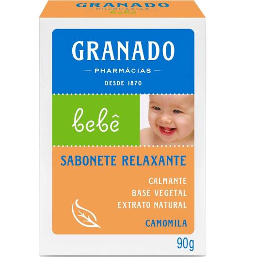 SABONETE GLICERINADO GRANADO BEBÊ CAMOMILA 90g - Imagem em destaque