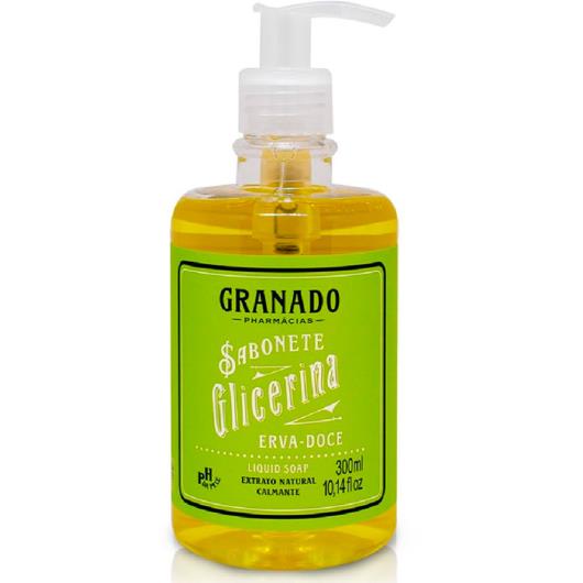 Sabonete Líquido Granado Glicerina Erva Doce 300ml - Imagem em destaque