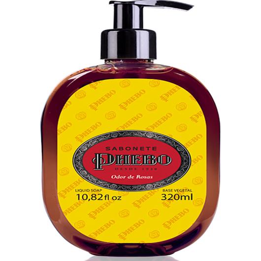 Sabonete Líquido Phebo Odor de Rosas 320ml - Imagem em destaque