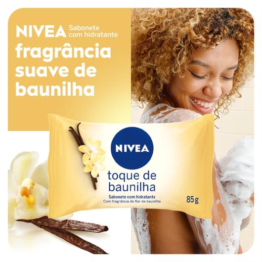 Sabonete Nivea Hidratante Toque de Baunilha 85g - Imagem em destaque