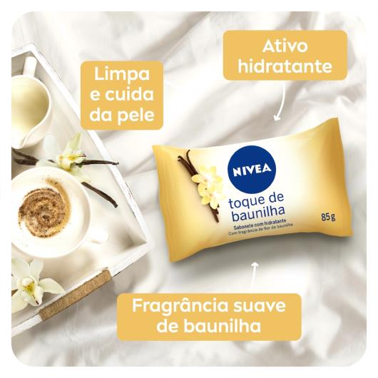 Sabonete Nivea Hidratante Toque de Baunilha 85g - Imagem em destaque