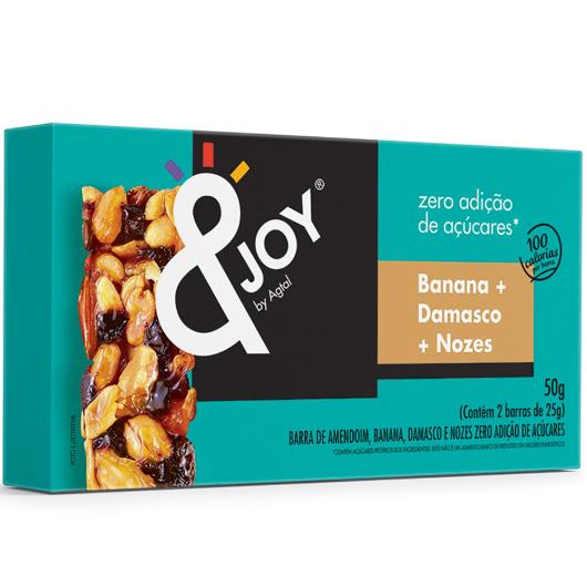 Barra Cereal Ejoy Banana, Damasco e Nozes zero açúcares 50g - Imagem em destaque