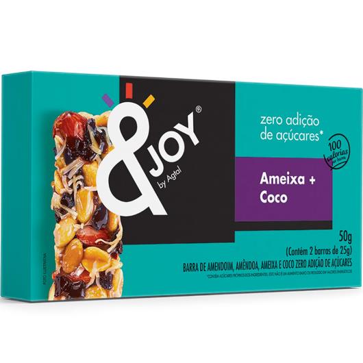 Barra Cereal Ejoy Ameixa  e Coco Zero Açúcares 50g - Imagem em destaque