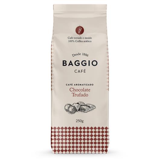 Café Baggio aromatizado Chocolate Trufado torrado e moído 250g - Imagem em destaque