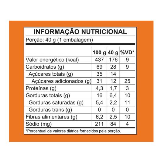 Pipoca Doce Pronta Caramelo com Coco Mãe Terra 40g - Imagem em destaque