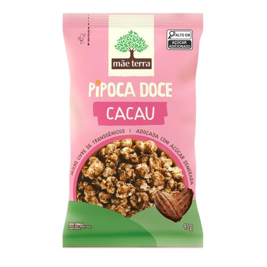 Pipoca Doce Orgânica Cacau Mãe Terra 45g - Imagem em destaque