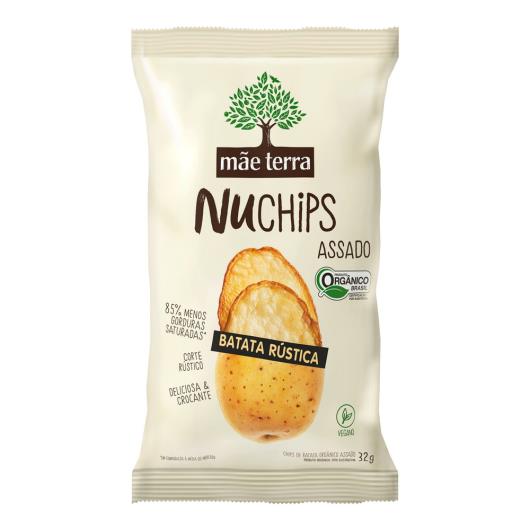 Chips Mãe Terra Batata Rústica Assada e Orgânica 32g - Imagem em destaque