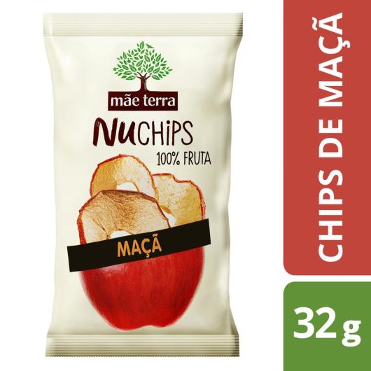 Chips Mãe Terra Nuchips Orgânico Maçã 32g - Imagem em destaque