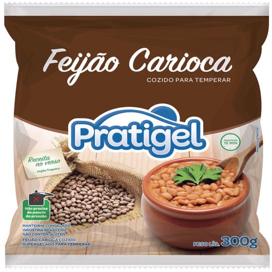 Feijão Pratigel Carioca Congelado 300g - Imagem em destaque