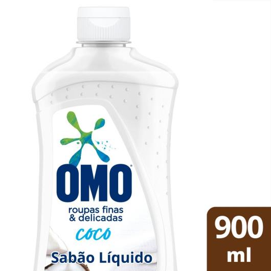 Lava roupas líquido coco Omo 900ml - Imagem em destaque