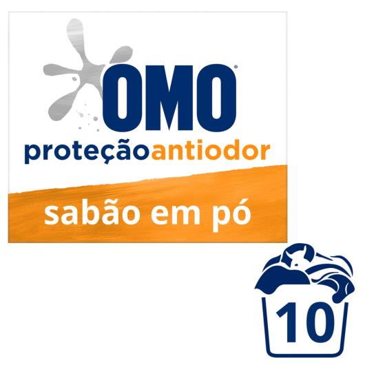 Sabão em Pó Omo Proteção Antiodor 800g - Imagem em destaque