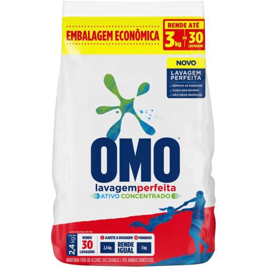 Sabão em Pó Omo Lavagem Perfeita 2,4 KG - Imagem em destaque