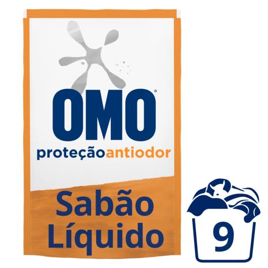 Sabão Liquido Refil Omo Proteção Antiodor 900ml - Imagem em destaque