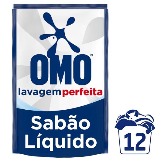 Lava roupas líquido lavagem perfeita Omo sachê 900ml - Imagem em destaque
