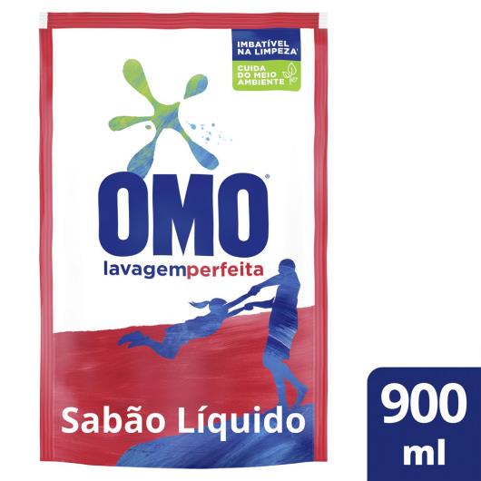 Sabão Líquido Refil Omo Lavagem Perfeita 900ml - Imagem em destaque