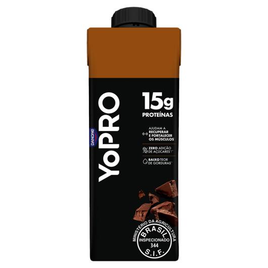 Bebida Láctea Shake Chocolate 15g de Proteínas Yopro 250ml - Imagem em destaque