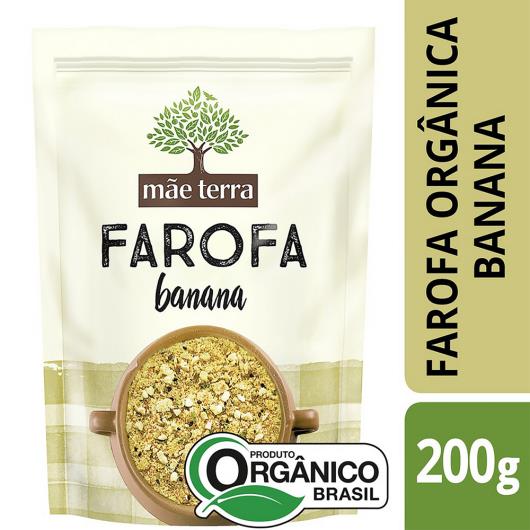 Farofa de Mandioca Orgânica Banana Mãe Terra Pouch 200g - Imagem em destaque