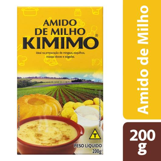 Amido de Milho Kimimo Caixa 200g - Imagem em destaque