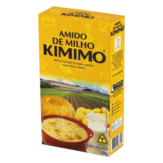 Amido de Milho Kimimo Caixa 200g - Imagem em destaque