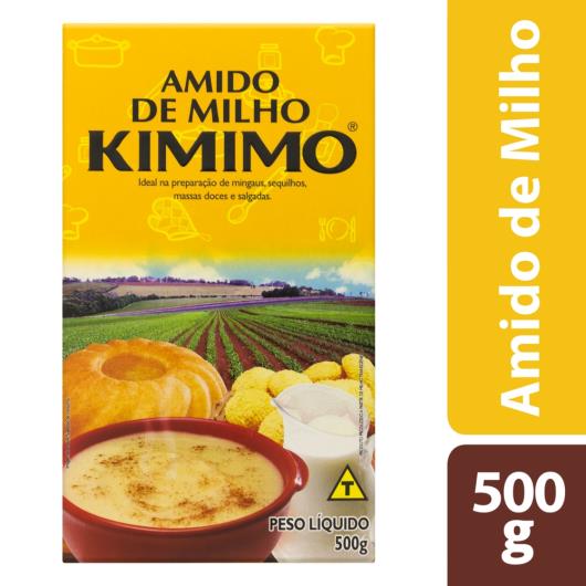 Amido de Milho Kimimo Caixa 500g - Imagem em destaque