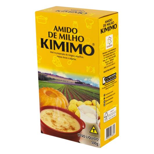 Amido de Milho Kimimo Caixa 500g - Imagem em destaque