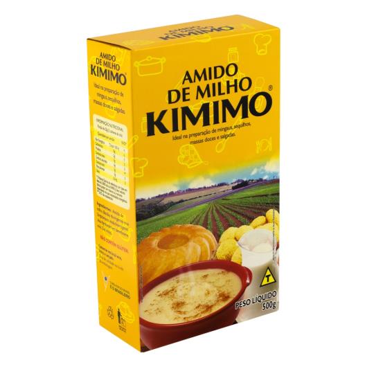 Amido de Milho Kimimo Caixa 500g - Imagem em destaque