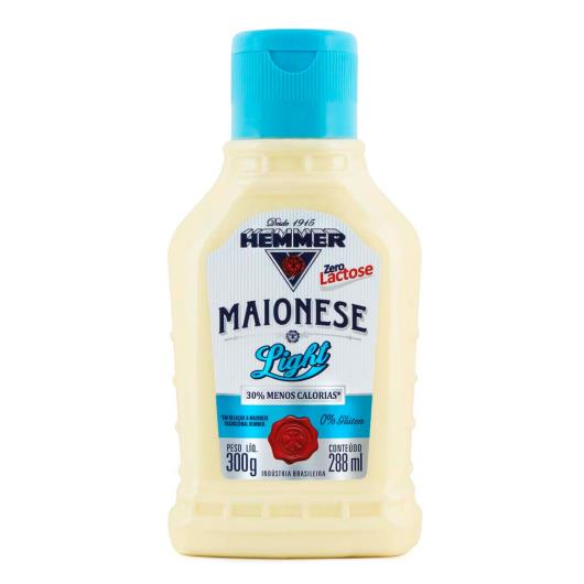 Maionese light zero lactose Hemmer 300g - Imagem em destaque